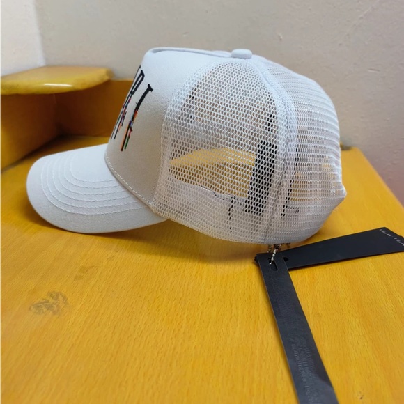 AMIRI White Hat with Multicolor Logo - Picture 6 of 11